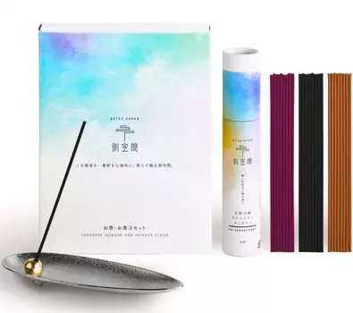 Separate Space Incense Just light it from the day you receive it Comes with an incense holder 3 types of scents Healing Space Day Gift 24 Domestic