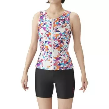 Separate Swimsuit Fitness Separates White x Black [Arena] (Cover Back/Insert Pad) Women s (WHT)