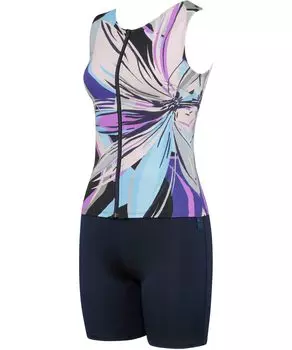 Separate Swimsuit Full Shape Beautiful Cup with Zipper Fitness SWS411 WI [Wacoal Swimwear] Women s