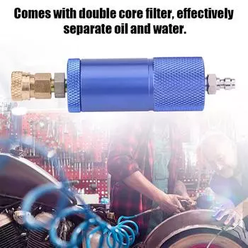 Сепаратор для дайвинга «Вода-нефть» 30 МПа Портативный одноцилиндровый насос PCP Ручные насосы Нержавеющий воздушный компрессор Быстроразъемное соединение золотой
