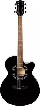 Sepia Crue Sepia Crue Electric Acoustic Guitar Black EAW-01/BK