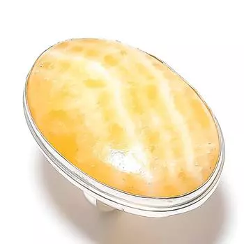 Septarian Gemstone Handmade 925 Sterling Silver Gift Jewelry Ring Size 9 n5M55