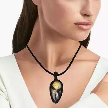 Септарианская яшма макраме нити драгоценные камни ювелирные изделия ручной работы 20-36 Ad ожерелье