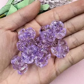 Серьги 10 шт. 19,3 мм, аксессуары для самостоятельного изготовления, прозрачный материал ручной работы, акриловый кристалл, изготовление ювелирных изделий, свободные бусины, модный браслет, кулон, аксессуары разноцветный