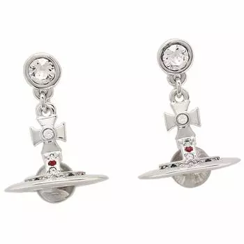 Серьги Аксессуары VIVIENNE WESTWOOD 62020032 W004 Серебро [Vivienne Westwood] Женские [Товар] серебряный