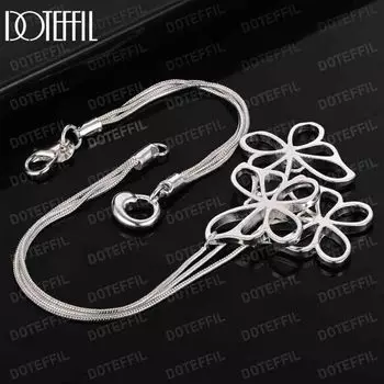 Серьги-бабочки из стерлингового серебра 925 пробы, браслет, модные свадебные украшения 20CM