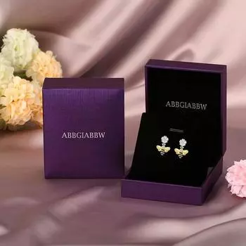 Серьги Carlisle Bee для женщин с милыми цветочными серьгами Simple Temperament