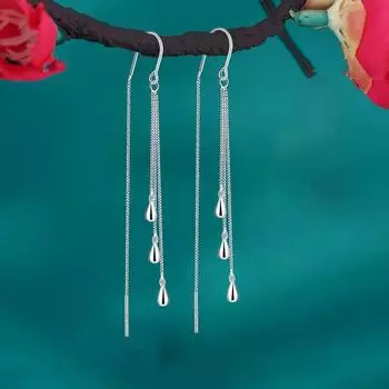 Серьги-цепочки Earline Temperament