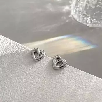 Серьги Cookie Love Новый стиль Модный нишевый дизайн Простой