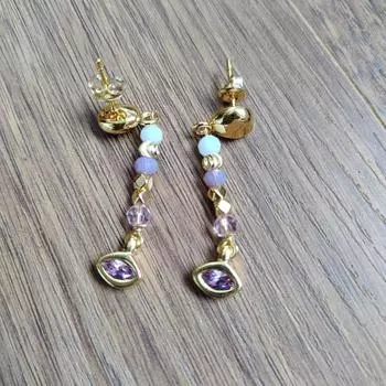 Серьги Devil s Eye Ювелирные изделия Нишевые Премиум Серьги