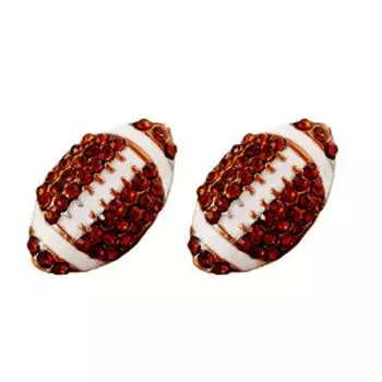 Серьги для игры в мяч, подарки для девочек, баскетбольный подарок для игроков, пожилых мам, команда, сумка-корзина, идеи, серьги со стразами