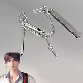 Серьги для косплея «Любовь и Deepspace Rafayel», унисекс, кулон, серьги-гвоздики, ювелирные аксессуары, подарки