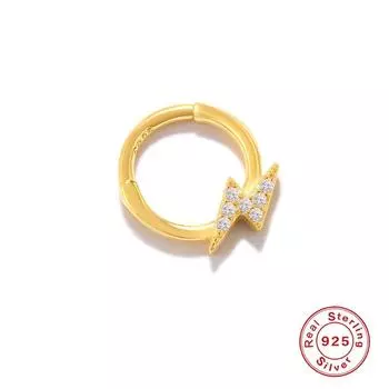 Серьги для пирсинга хряща из стерлингового серебра 925 пробы в стиле хип-хоп, кольца для носа, кольца для губ, серьги, украшения для тела, гипоаллергенные, для женщин и мужчин