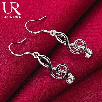 Серьги для пирсинга из стерлингового серебра 925 пробы. Модные свадебные украшения. 3.80*0.80cm