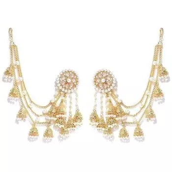 Серьги для женщин Ювелирные изделия Традиционные серьги Джумка/Джумки для девочек и женщин