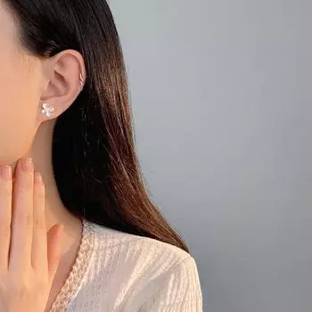 Серьги Fresh Gardenia для женщин с элегантным и роскошным дизайном высокого класса