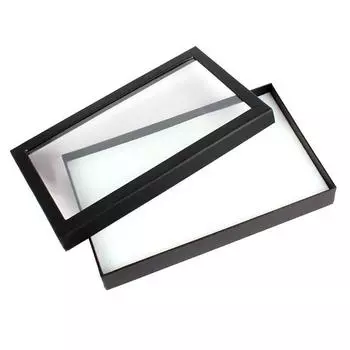 Серьги футляр дисплей 36 слотов ювелирные изделия органайзер лоток кольцо коробка для хранения мода белый