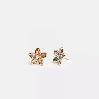 Серьги-гвоздики Coach Wildflower