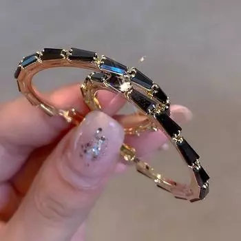 Серьги-гвоздики для женщин, серьги с кристаллами, модные украшения, Aretes Mujer Orecchini Donna Brincos Feminino Ohrringe Dam белый