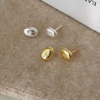 Серьги-гвоздики Doudou, женские, простые, осень и зима, новые, нишевые, изысканные серьги, темпераментные, ювелирные изделия для поездок на работу