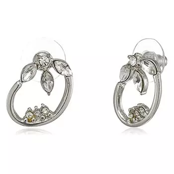 Серьги-гвоздики Estele 24KT из латуни с прорастающими бутонами для девочек, золото