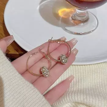 Серьги-гвоздики из серебра 925 пробы с бриллиантами для женщин — модные, легкие и стильные золотой