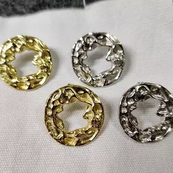 Серьги-гвоздики из стерлингового серебра 925 пробы неправильной круглой формы для женщин и мужчин, геометрические серьги-гвоздики, ювелирные изделия, новые