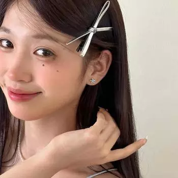 Серьги-гвоздики из титановой стали с изображением ракушки и морской звезды, женские, с бесплатным снятием, с плоским дном, с отверстиями для ушей, дизайн Cochlea Niche, простой, милый и универсальный titanium steel