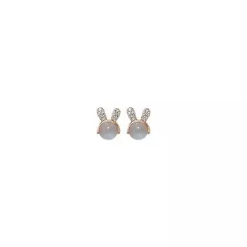 Серьги-гвоздики «кошачий глаз» в французском стиле, серьги-гвоздики «темперамент», новый стиль, простые и атмосферные серьги