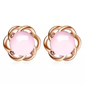 Серьги-гвоздики с имитацией хрусталя и камнями гибискуса, серьги-гвоздики с кристаллами в форме пудры, женские серьги-гвоздики с эффектом темперамента, украшения для ушей