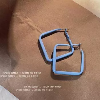 Серьги-гвоздики с серебряными иглами ярких глаз, модные серьги-гвоздики с темпераментом