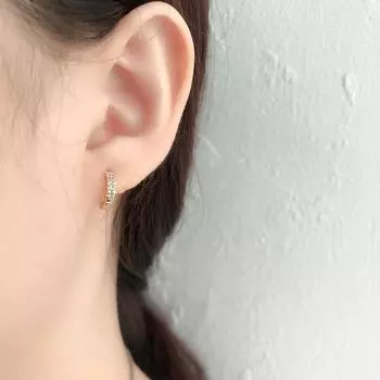 Серьги-гвоздики со стразами из стерлингового серебра S925, модные аксессуары белого золота