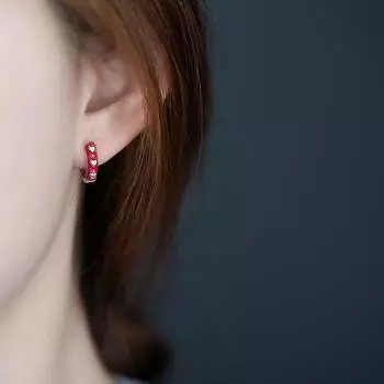 Серьги-гвоздики в виде бабочки, женские легкие, роскошные, нишевого дизайна, серьги-пряжки Love Ear