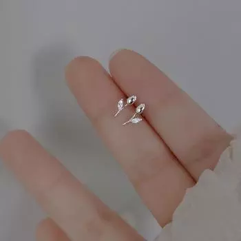 Серьги-гвоздики в виде тюльпана, женские легкие роскошные серьги, серьги-цветы Niche, лето