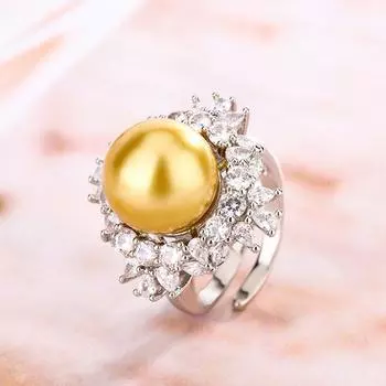 Серьги-иглы из австралийского белого чая с жемчугом и цирконием из серебра 925 пробы, комплект из колец и ожерелий, легкая роскошь, высокая мода