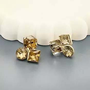 Серьги-иглы SIMJOO геометрического типа из серебра 925 пробы для женщин, блокирующие легкие роскошные круглые серьги с высоким чувством меры, новые уникальные серьги