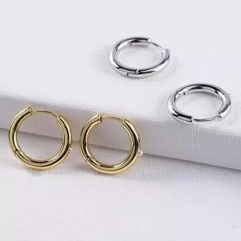 Серьги из металла с холодным ветром, простые простые кольца, супер-блестящие серьги с бриллиантами, женские легкие роскошные украшения Ed золотой