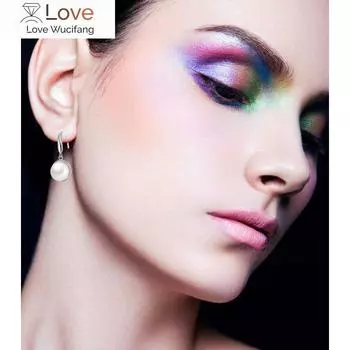 Серьги из натурального пресноводного жемчуга для женщин, свадебные серьги из стерлингового серебра 925 пробы с жемчугом в подарок на день рождения