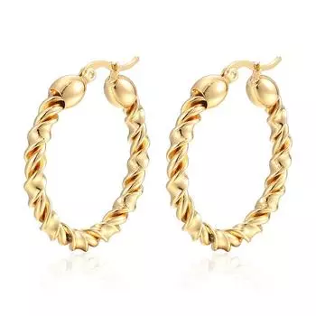 Серьги из нержавеющей стали в стиле ретро, женские серьги из титановой стали премиум-класса