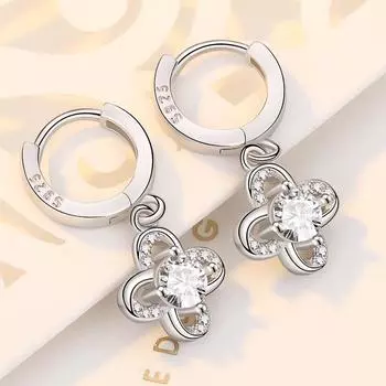 Серьги из стерлингового серебра 925 пробы в форме сердца и ракушки, серьги-кольца для женщин, подарок на свадьбу, помолвку