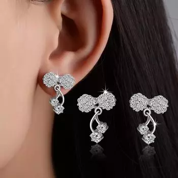 Серьги Ювелирные изделия Серьги Женская мода Украшения для вечеринок Блестящие аксессуары Повседневная одежда Подарок для подруг