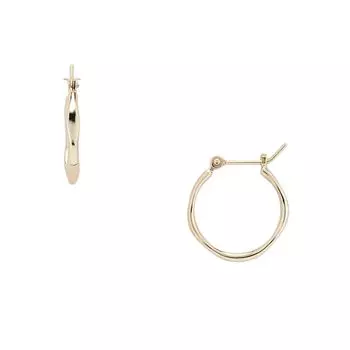 Серьги K10 [Noges] жёлтый