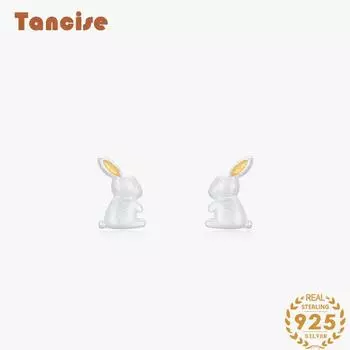 Серьги-капельки из стерлингового серебра 925 пробы Tancision для женщин, подарки на свадьбу серебряный