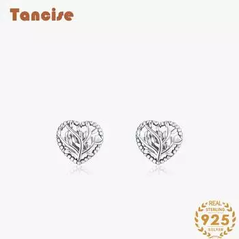 Серьги-капельки из стерлингового серебра 925 пробы Tancision для женщин, подарки на свадьбу серебряный