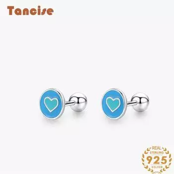 Серьги-капельки из стерлингового серебра 925 пробы Tancision для женщин, подарки на свадьбу