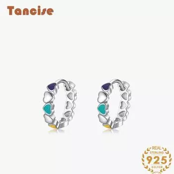 Серьги-капельки из стерлингового серебра 925 пробы Tancision для женщин, подарки на свадьбу серебряный