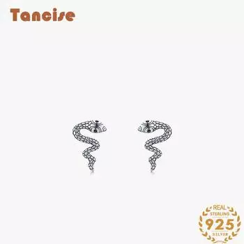 Серьги-капельки из стерлингового серебра 925 пробы Tancision для женщин, подарки на свадьбу серебряный