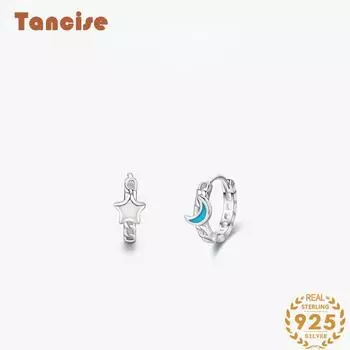 Серьги-капельки из стерлингового серебра 925 пробы Tancision для женщин, подарки на свадьбу серебряный