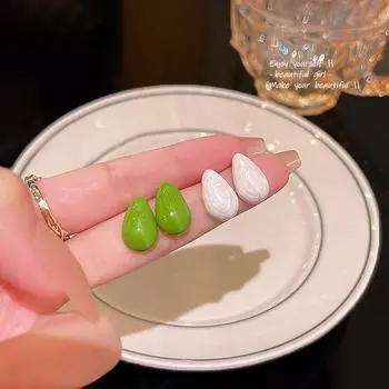 Серьги-капли из серебра S925 пробы для женщин - Элегантный стиль феи A1160 золотой