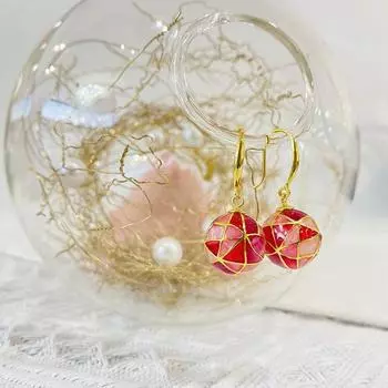 Серьги-капли из стерлингового серебра 925 пробы, 18-каратное золото, ручная роспись, эмаль, юбилейные серьги-капли для женщин, подарок, ювелирные изделия